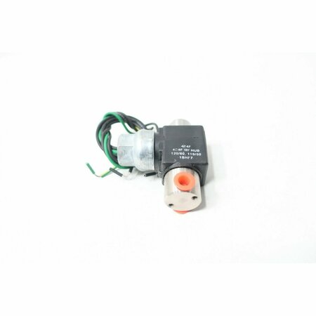 PARKER 120V-AC 1/8IN 75PSI NPT PNEUMATIC SOLENOID VALVE 30CC02LV4C4F